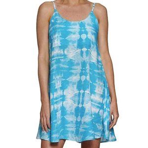 NWT - Dakine Izzy Dress Maui Blue Tie Dye